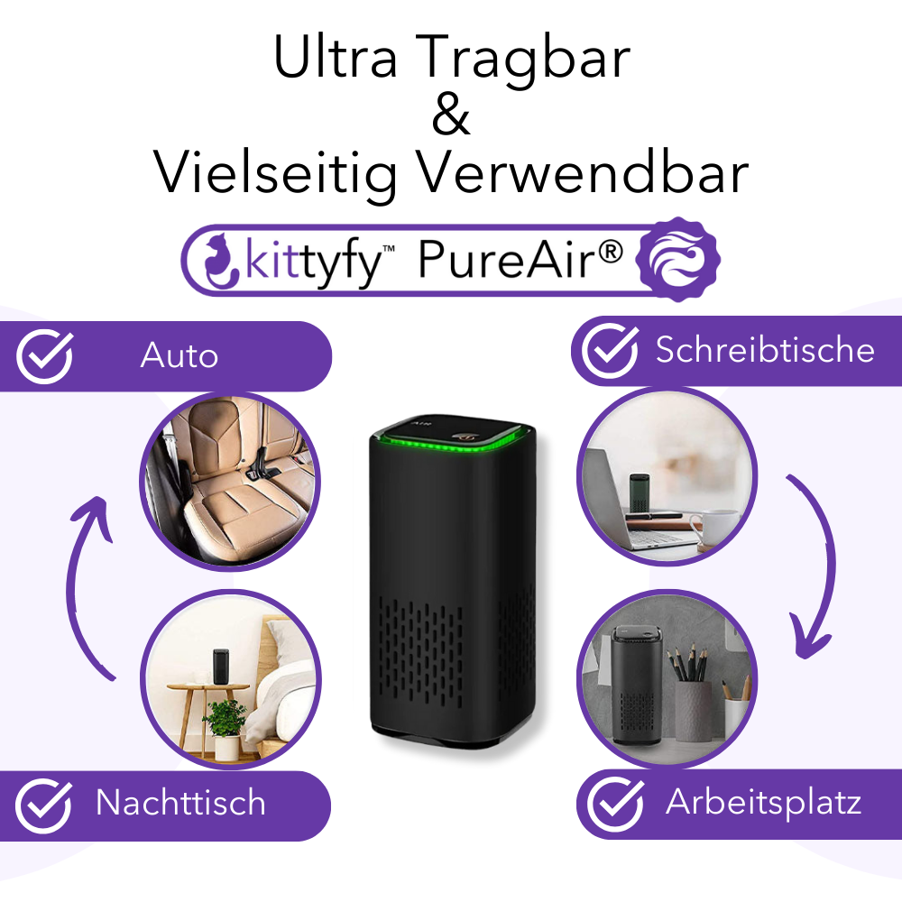 KITTYFY™️ - PureAir® Tiergeruch Luftreiniger