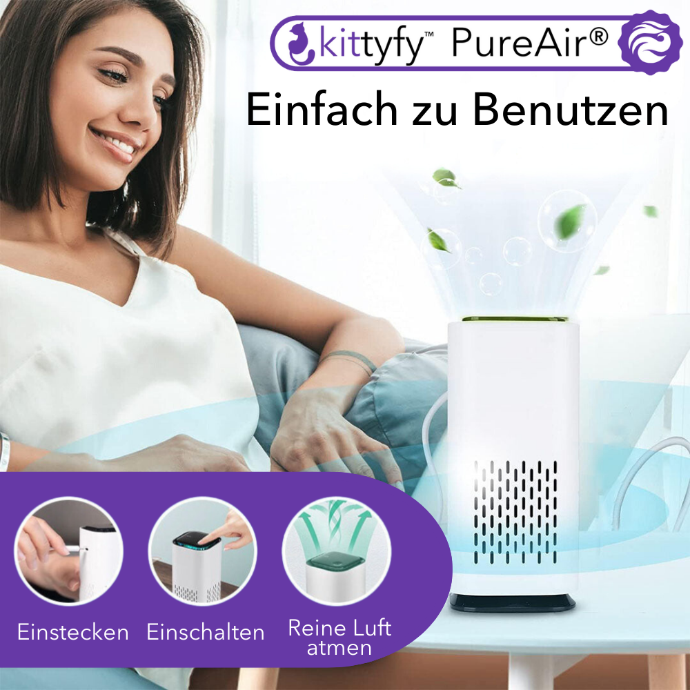 KITTYFY™️ - PureAir® Tiergeruch Luftreiniger