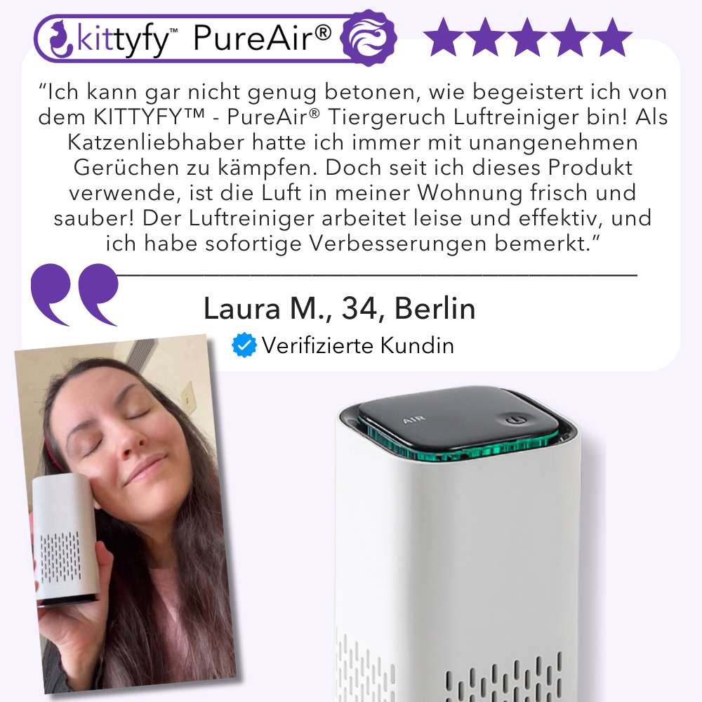 KITTYFY™️ - PureAir® Tiergeruch Luftreiniger