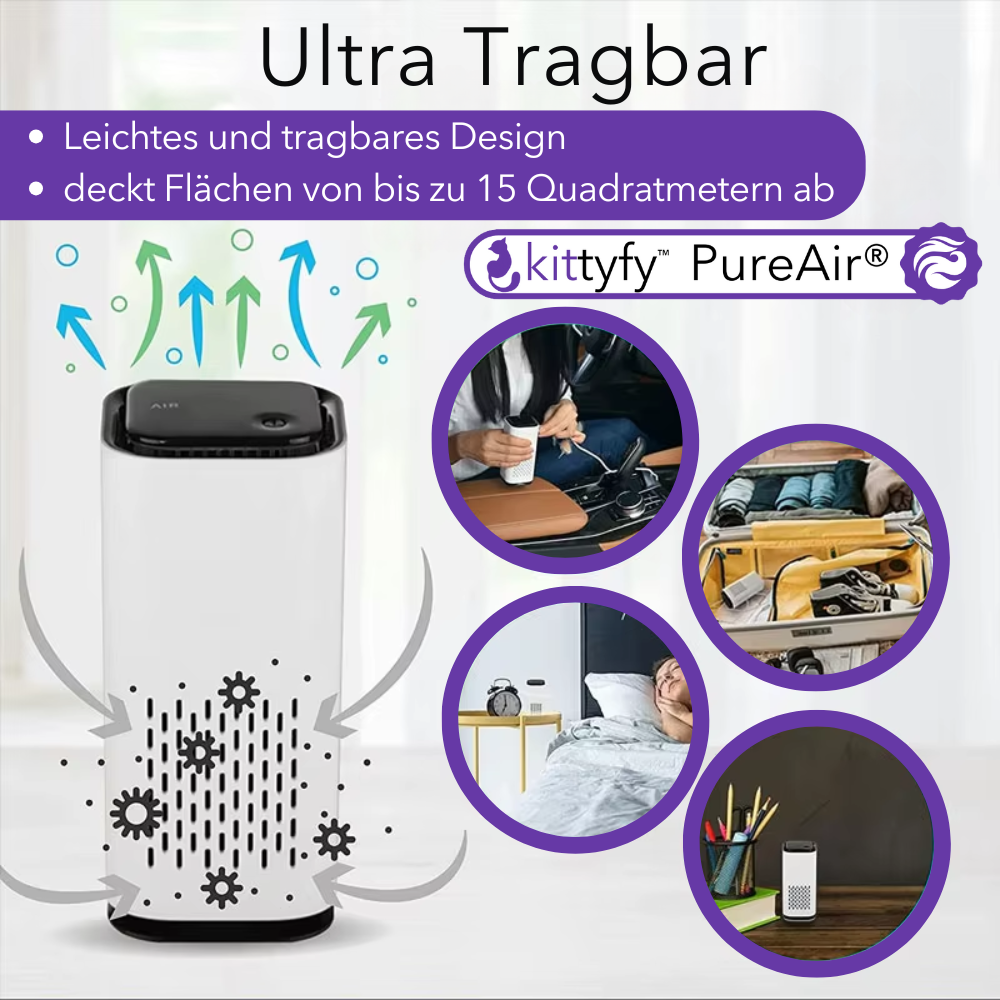 KITTYFY™️ - PureAir® Tiergeruch Luftreiniger