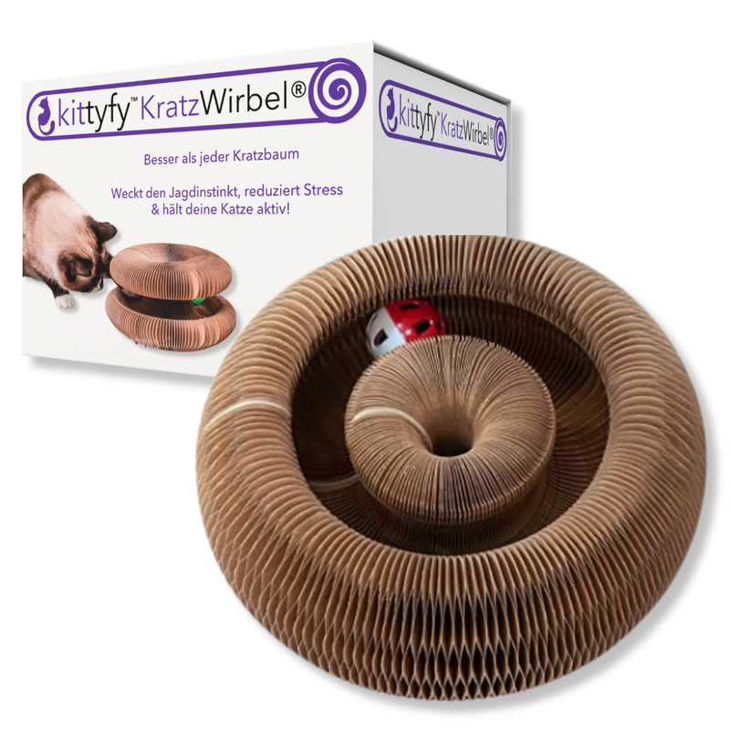 Warum der KITTYFY™️ - Kratzwirbel® - Das Original?