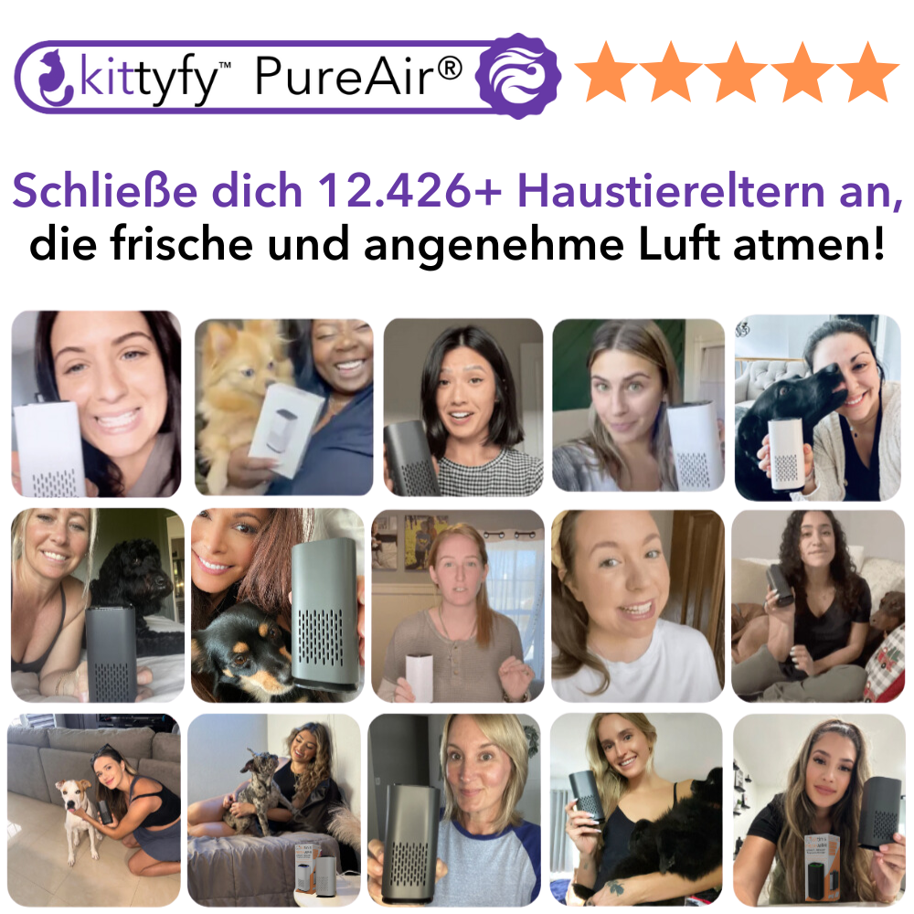 KITTYFY™️ - PureAir® Tiergeruch Luftreiniger